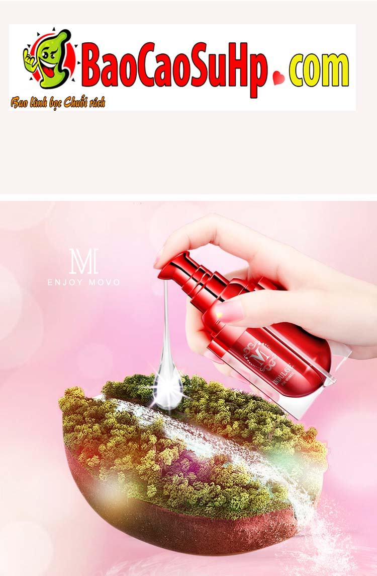 Gel MOVO đỏ peptide kích thích cực khoái phụ nữ tăng hưng phấn