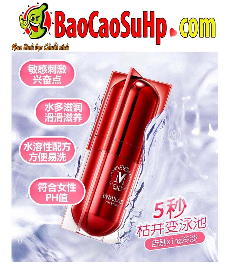 Gel MOVO đỏ peptide kích thích cực khoái phụ nữ tăng hưng phấn