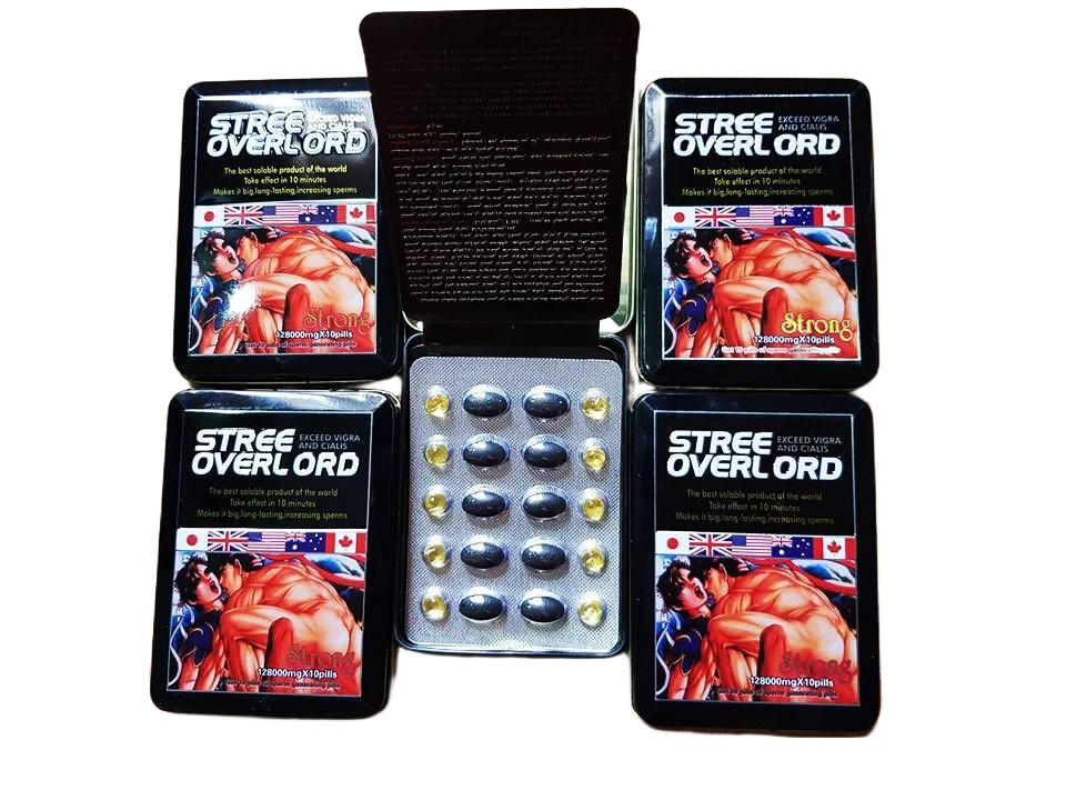 Viên uống tăng cường sinh lực Stree Overlord Nhật Bản chính hãng 