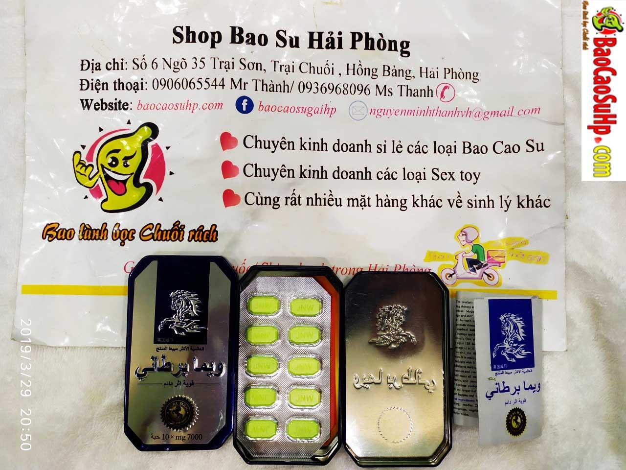 Cường Dương Ngựa Thái Hải Phòng chính hãng, tăng cường sinh lực bền lâu