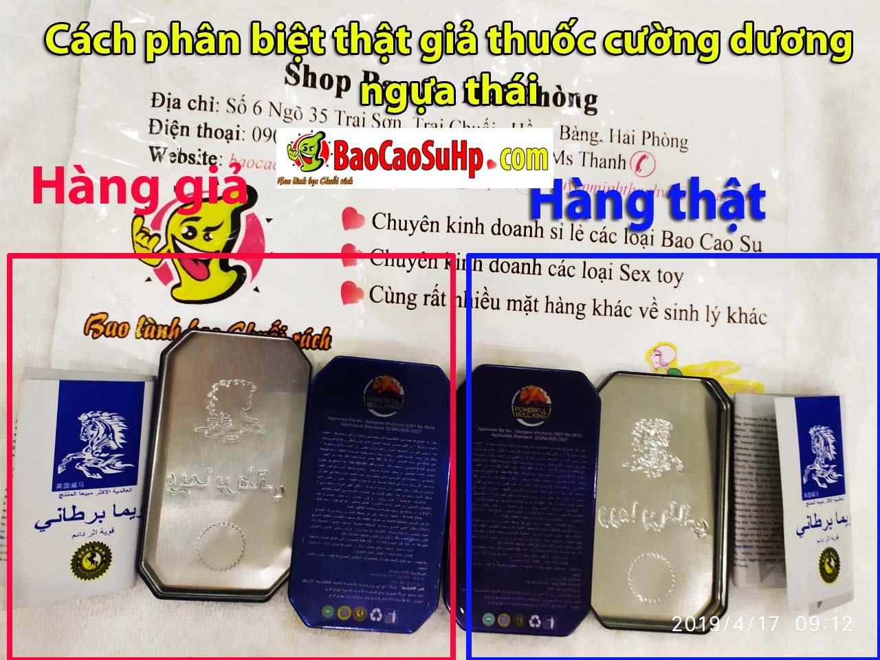 Cường Dương Ngựa Thái Hải Phòng chính hãng, tăng cường sinh lực bền lâu