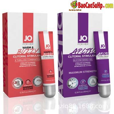 Gel Bôi Trơn Kích Thích Âm Đạo JO® WARM & BUZZY Mỹ Chính Hãng 