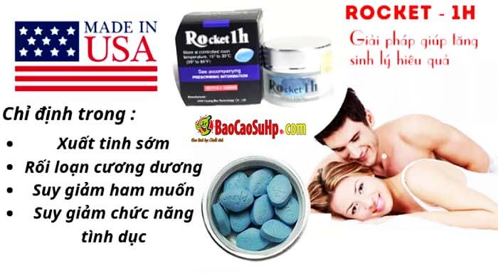 Cường dương Rocket 1H USA Hải Phòng hiệu quả cao