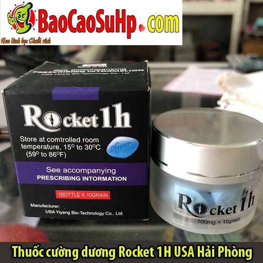 Cường dương Rocket 1H USA Hải Phòng hiệu quả tăng cường sinh lý nam 