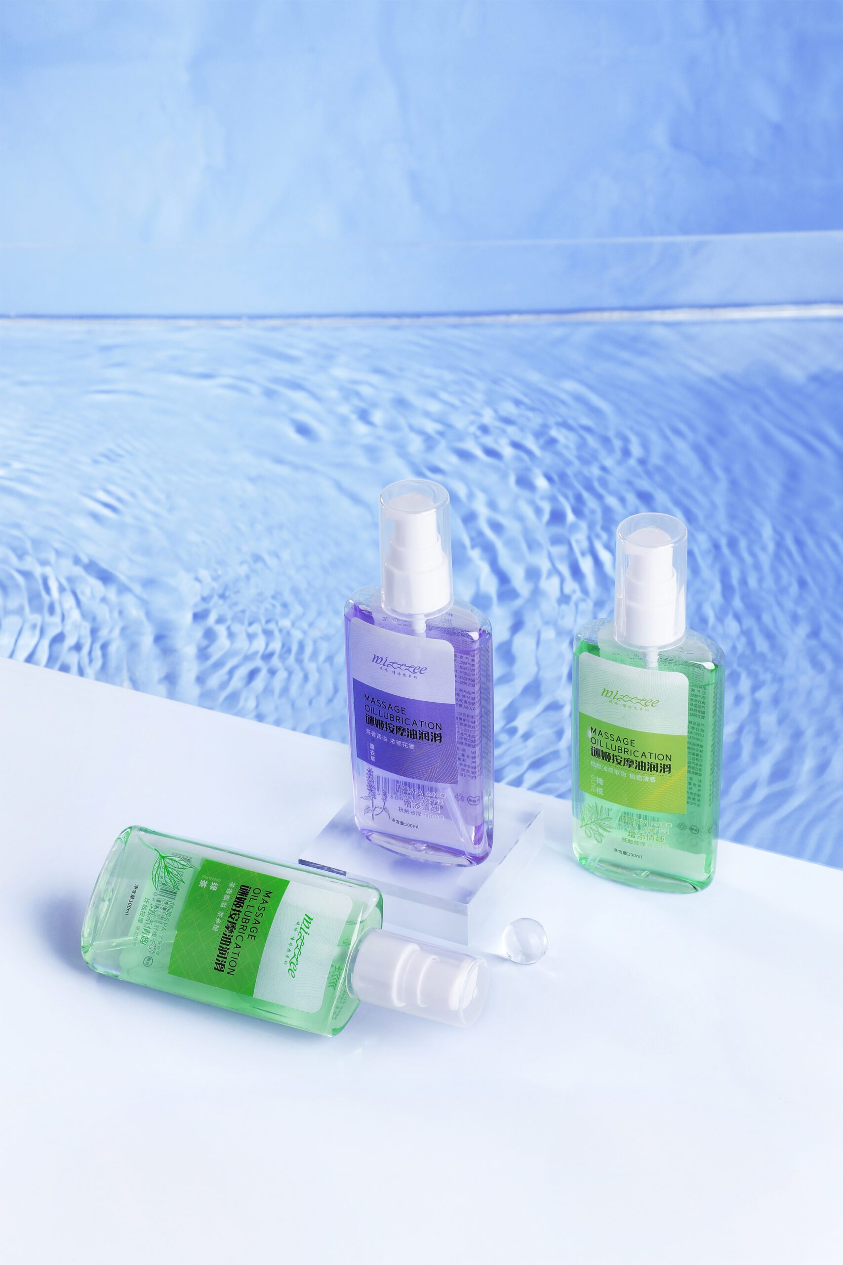 Gel Massage Cơ Thể Mizzzee Alkham Hoa Oải Hương Thơm Mát Dịu Nhẹ