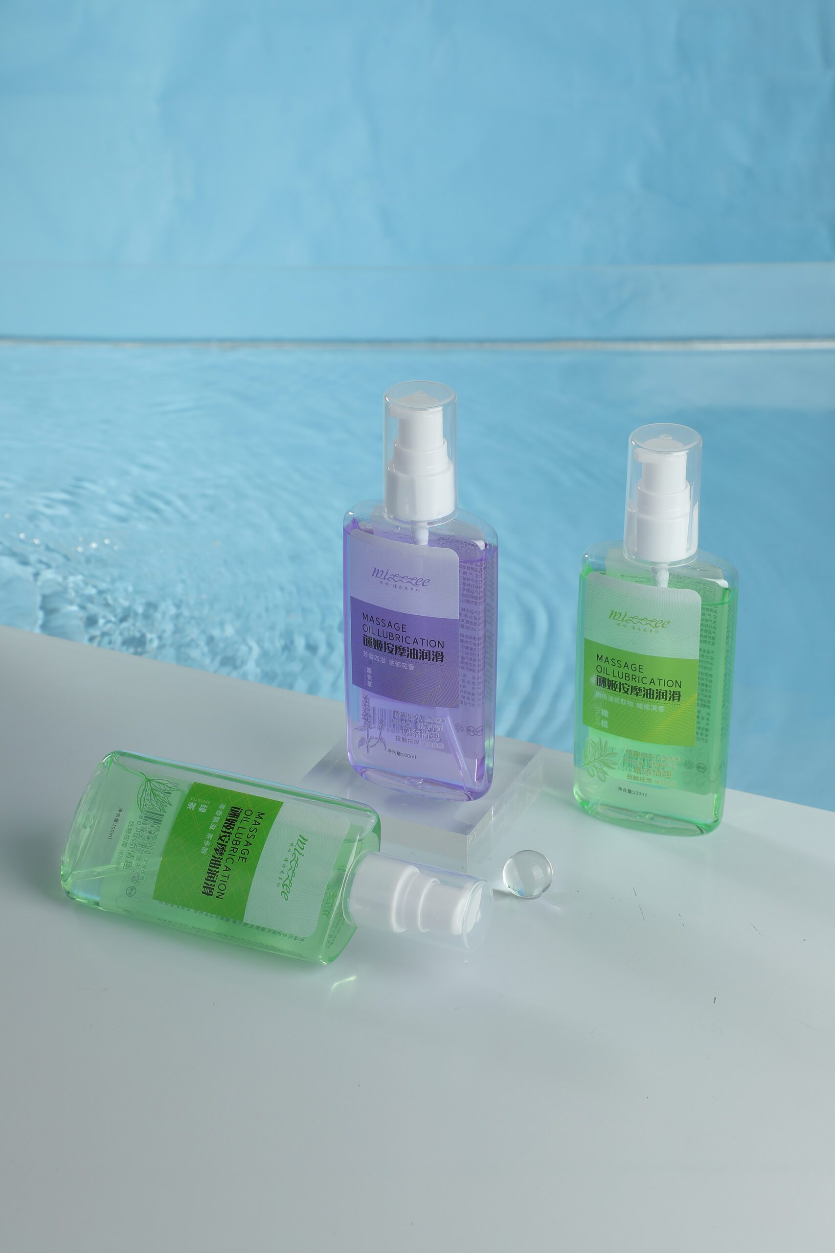 Gel Massage Cơ Thể Mizzzee Alkham Hoa Oải Hương Thơm Mát Dịu Nhẹ