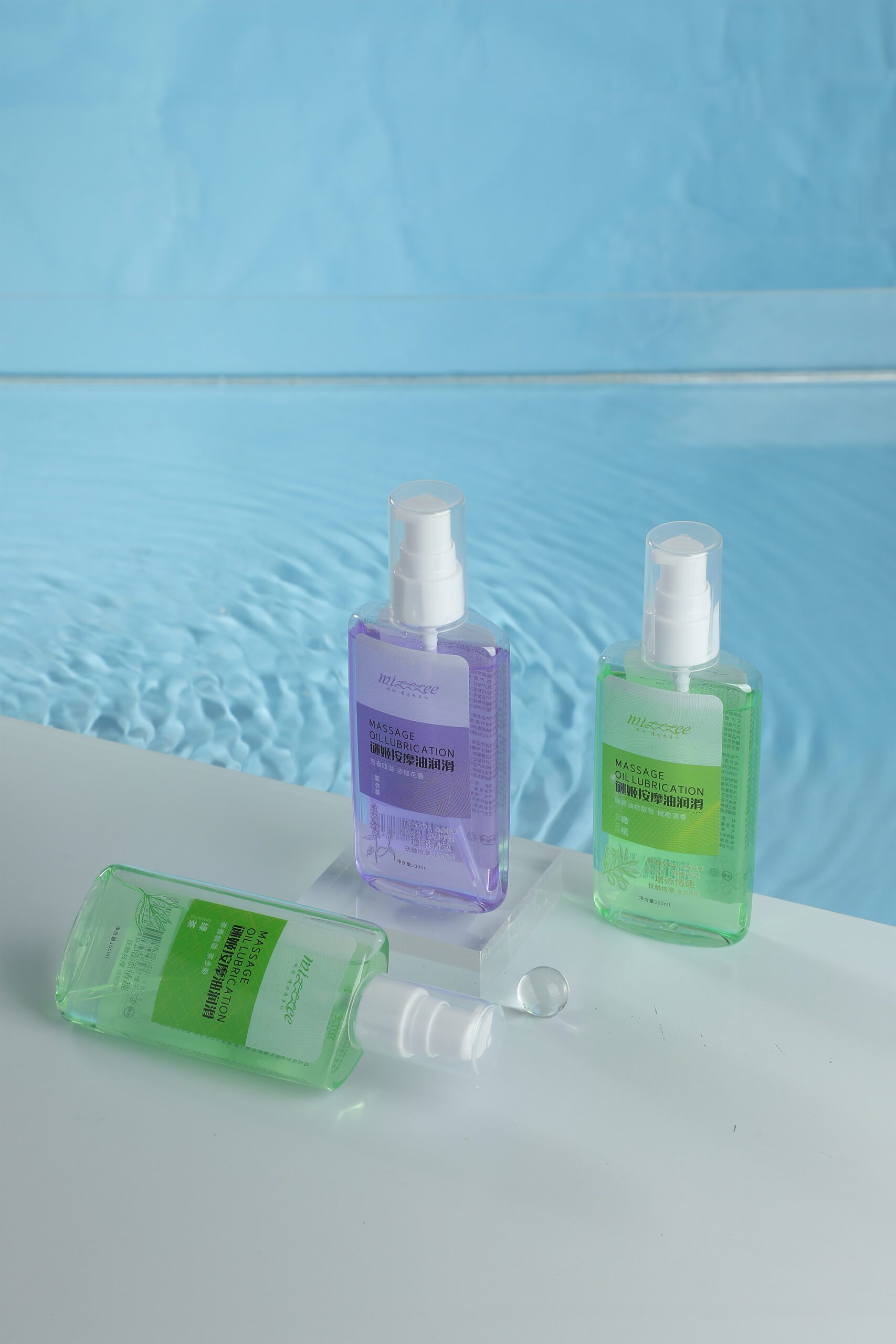 Gel Massage Cơ Thể Mizzzee Alkham Hoa Oải Hương Thơm Mát Dịu Nhẹ