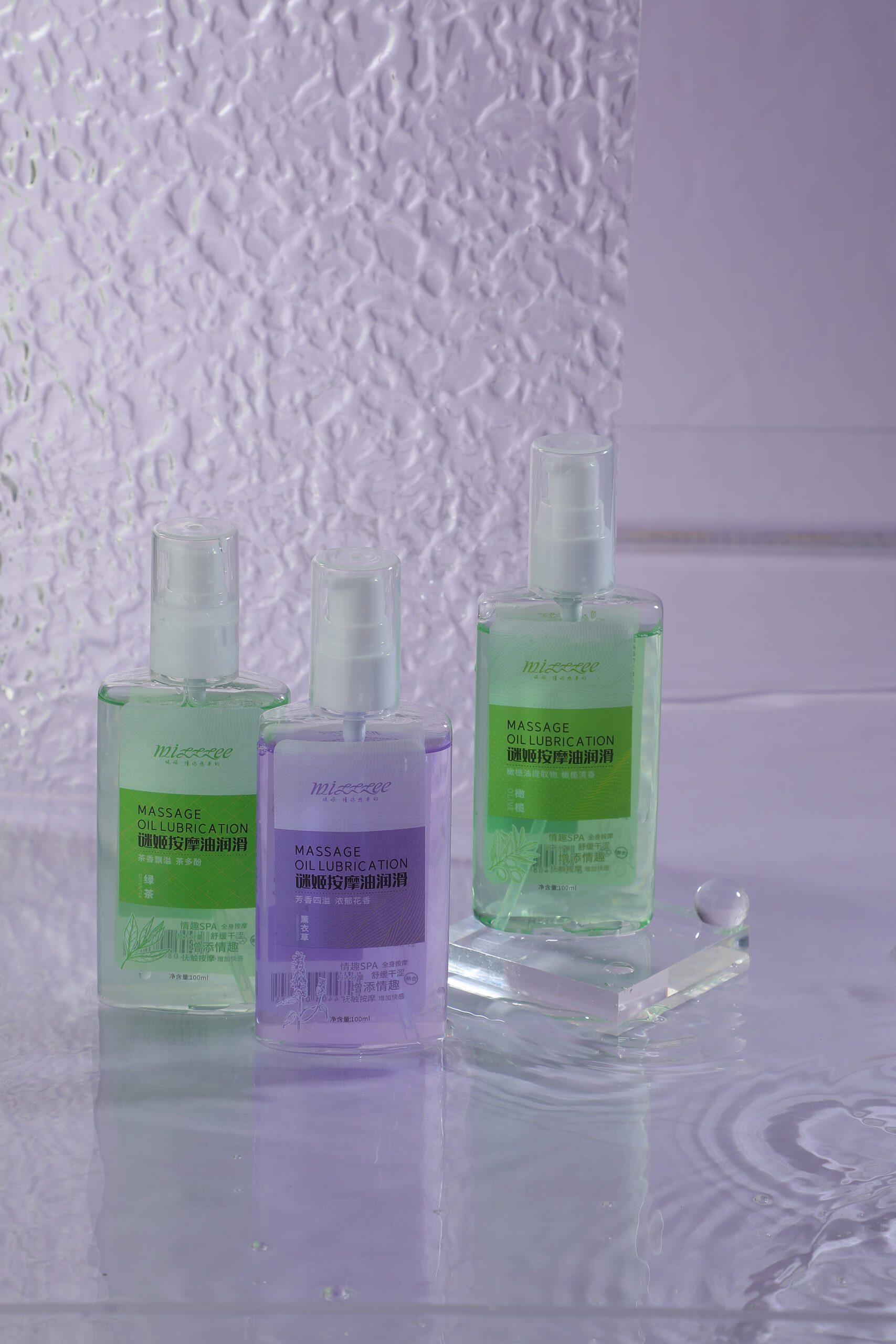 Gel Massage Cơ Thể Mizzzee Alkham Hoa Oải Hương Thơm Mát Dịu Nhẹ