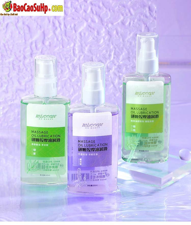 Gel Massage Cơ Thể Mizzzee Alkham Hoa Oải Hương Thơm Mát Dịu Nhẹ