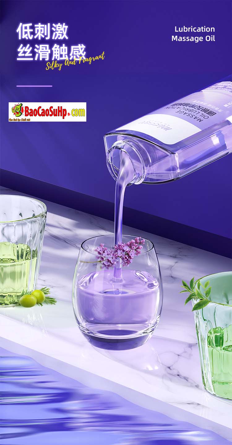 Gel Massage Cơ Thể Mizzzee Alkham Hoa Oải Hương Thơm Mát Dịu Nhẹ