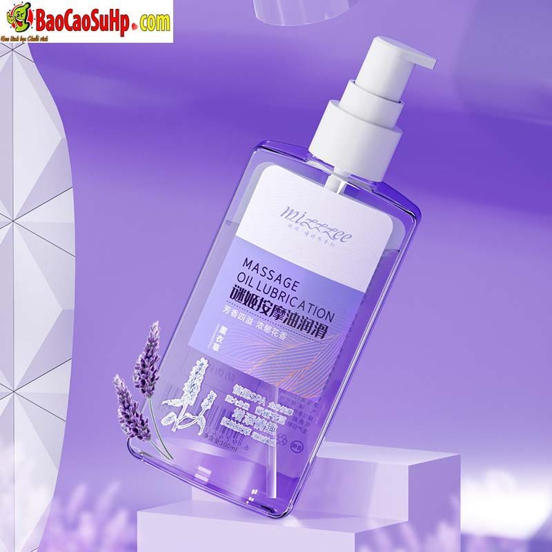 Gel massage cơ thể Hoa Oải Hương Mizzzee Alkham thơm mát cô đặc 