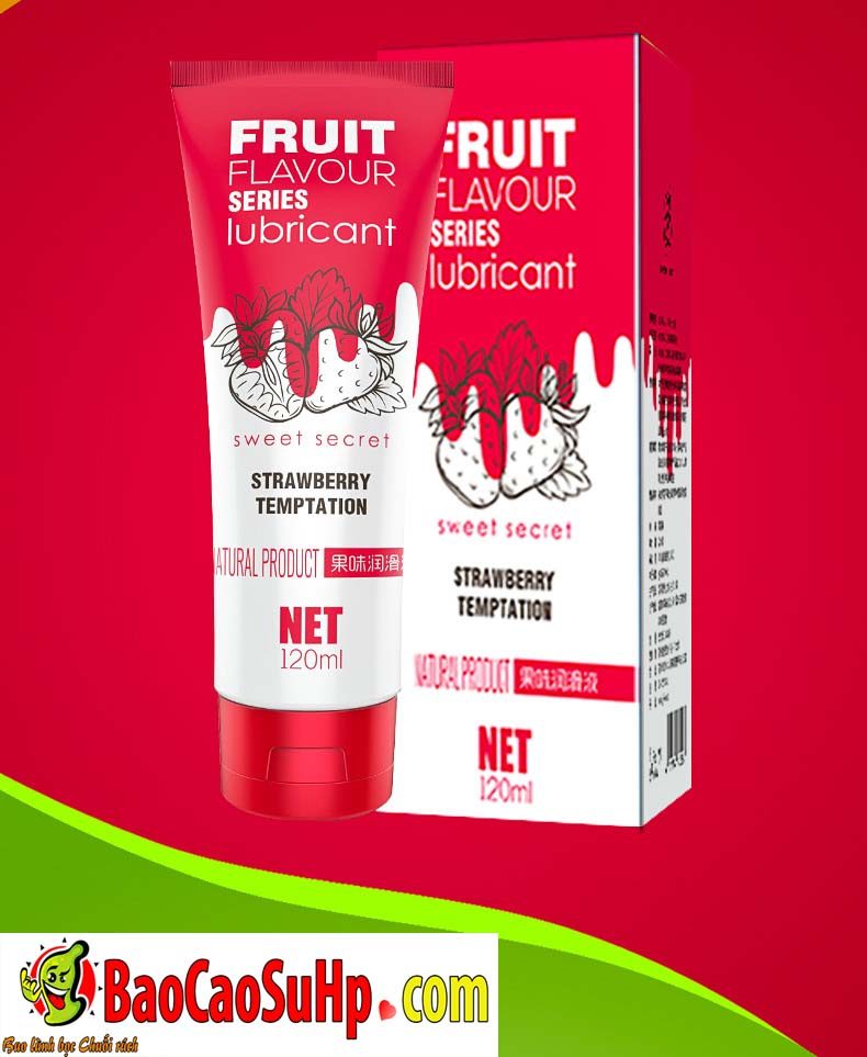 Gel bôi trơn OLO vị hoa quả tự nhiên 120ml tăng khoái cảm