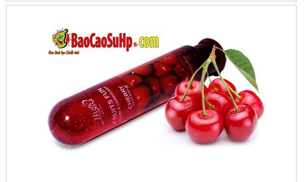 Gel boi tron goc nuoc Mizzzee Fruits 11 - Gel bôi trơn gốc nước Mizzzee Fruits Hương dâu 80ml