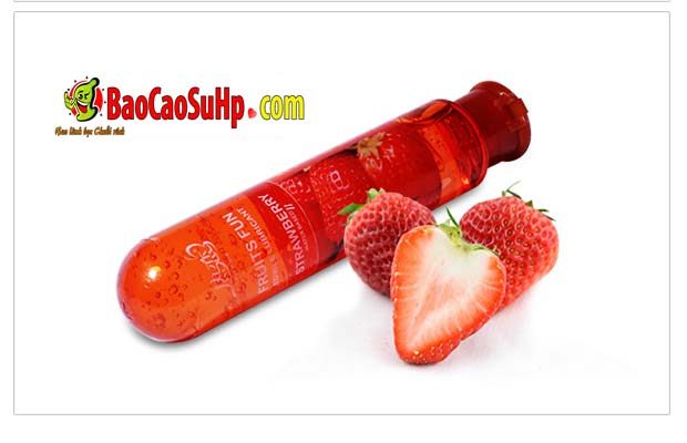 Gel boi tron goc nuoc Mizzzee Fruits 15 - Gel bôi trơn gốc nước Mizzzee Fruits Hương dâu 80ml