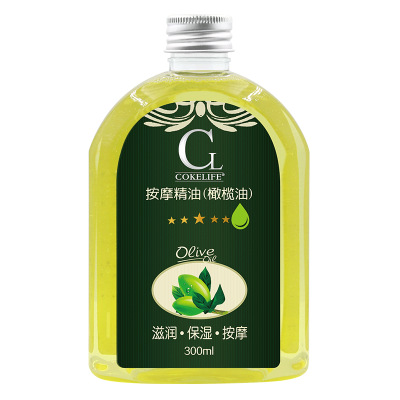 Dầu massage Cokelife olive 300ml dưỡng ẩm mềm mượt mùi thơm
