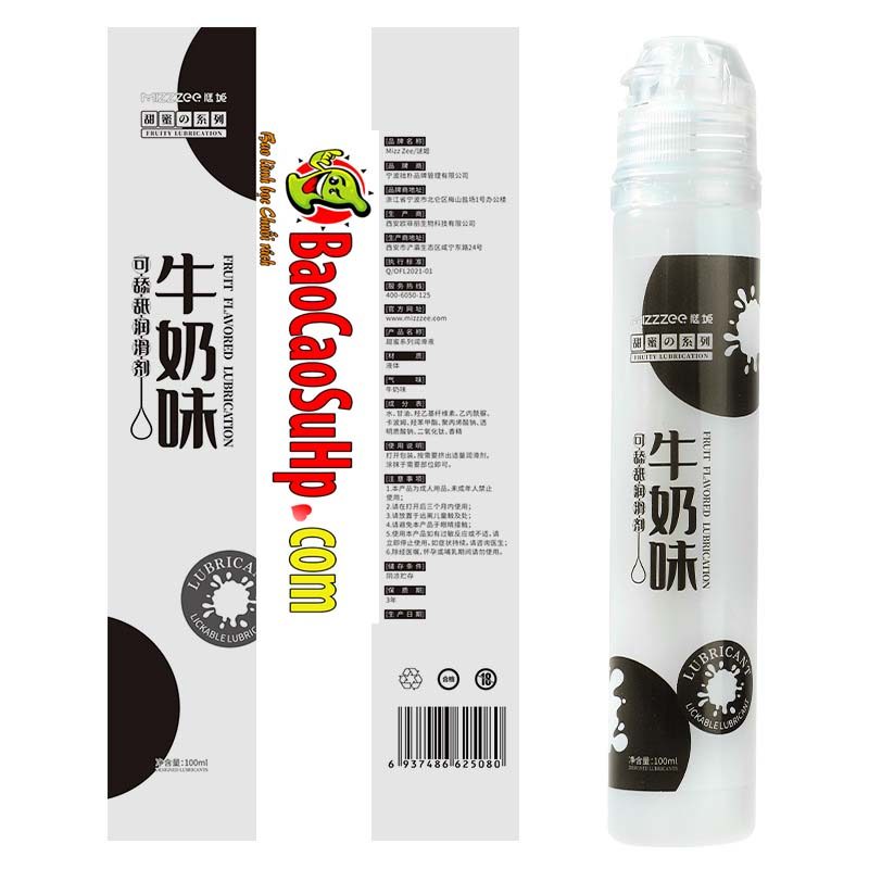 Gel bôi trơn Mizzzee Sweet 100ml - Mật ong Anh đào dịu nhẹ