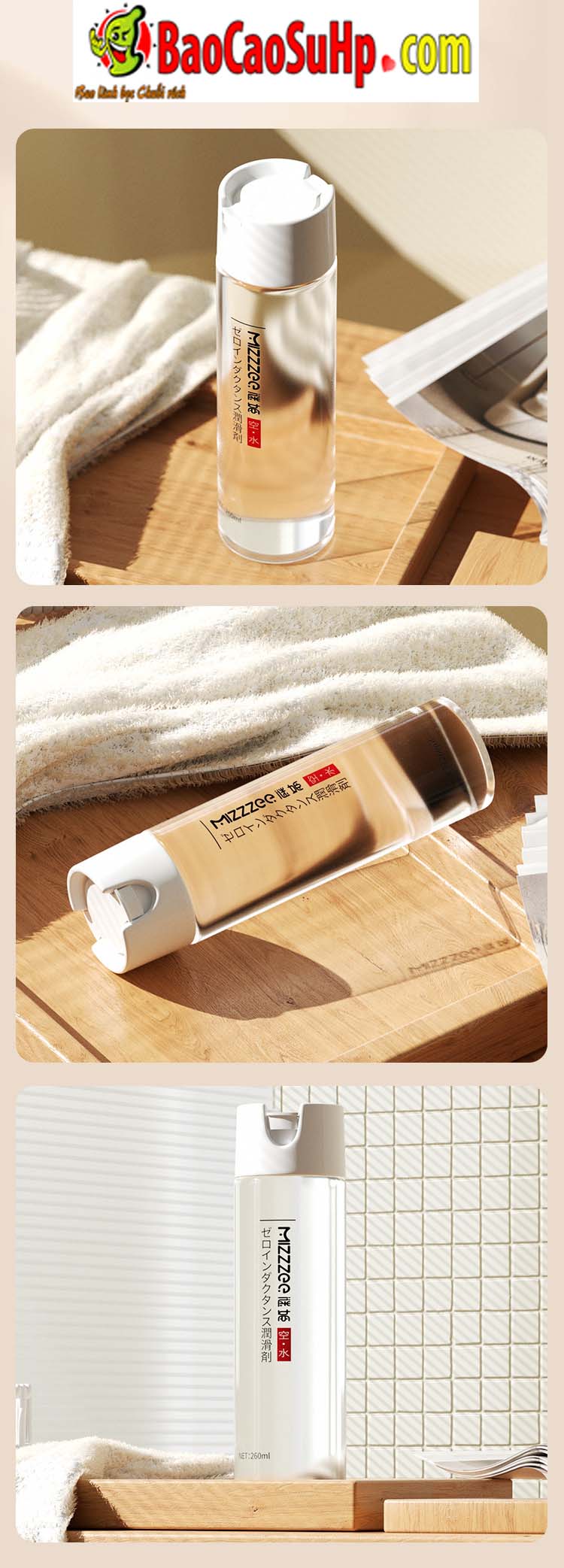 gel boi tron Mizzzee ethereal 260ml 15 - Gel bôi trơn siêu mềm mịn Mizzzee ethereal 260ml Dưỡng ẩm