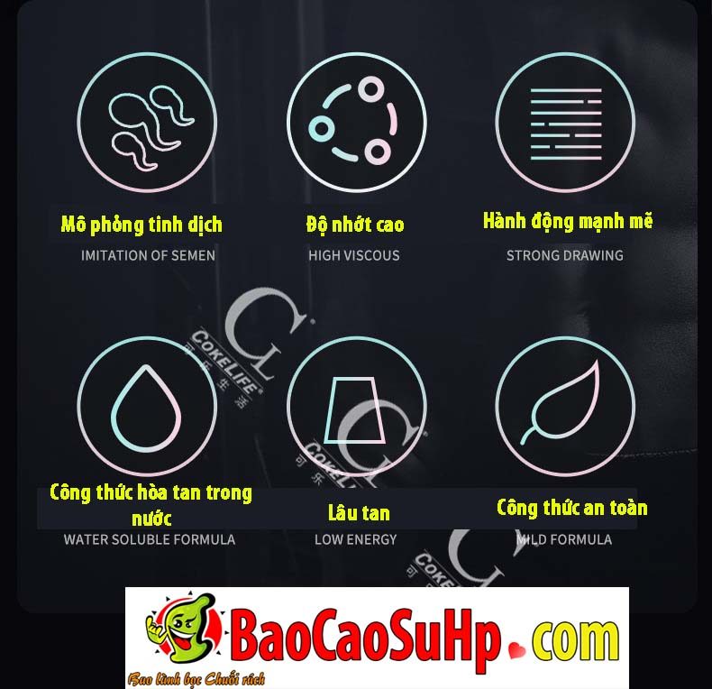 COKELIFE ONE Water-Based Thick Lubricant Anal Vaginal