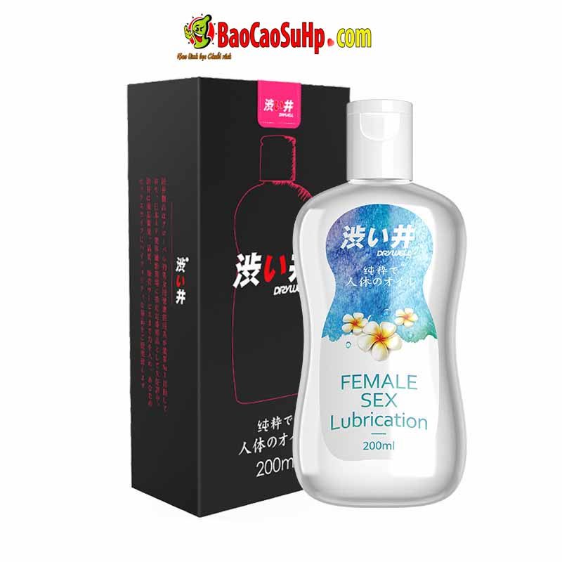 Gel bôi trơn Dry Well Shibui 200ML Lô hội dưỡng ẩm mịn màng nhẹ nhàng