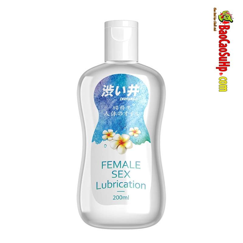 Gel bôi trơn Dry Well Shibui 200ML Lô hội dưỡng ẩm mịn màng nhẹ nhàng