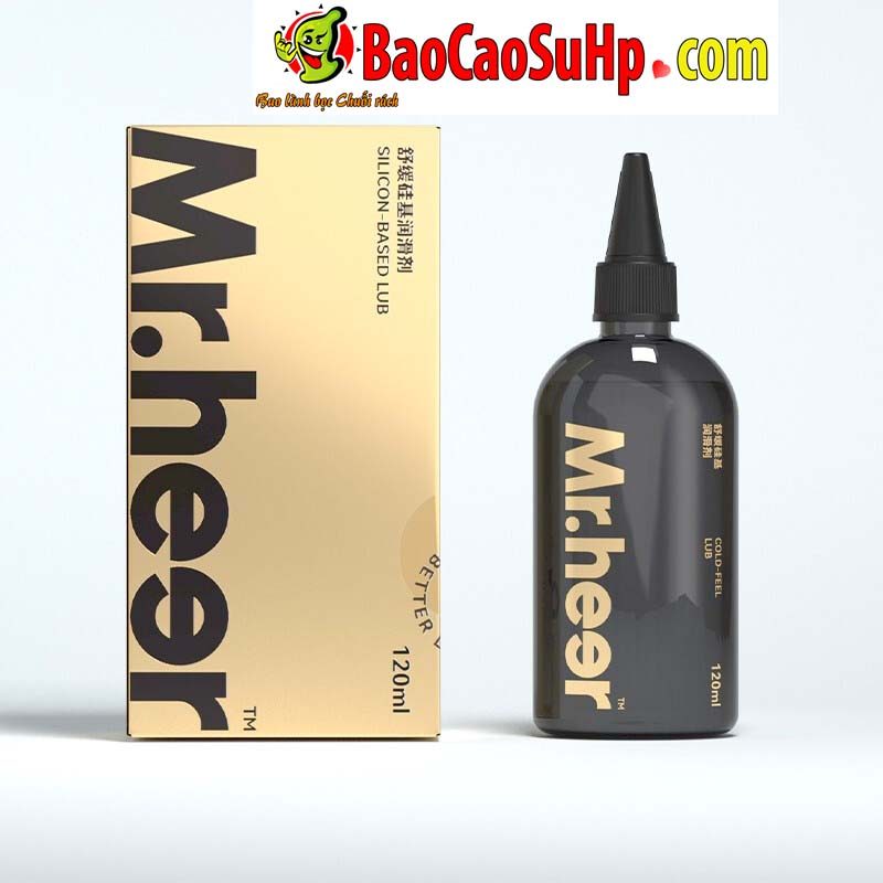 gel boi tron silicone Mr HEER 1 - Gel bôi trơn Silicone Hàn Quốc Mr Heer chuyên dùng cho quan hệ mềm mượt 120ml