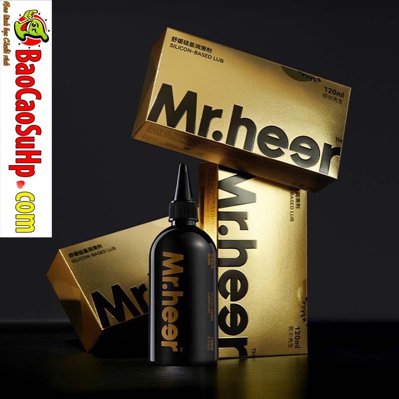 gel boi tron silicone Mr HEER 2 - Gel bôi trơn Silicone Hàn Quốc Mr Heer chuyên dùng cho quan hệ mềm mượt 120ml