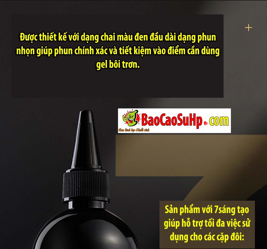 gel boi tron silicone Mr HEER 4 - Gel bôi trơn Silicone Hàn Quốc Mr Heer chuyên dùng cho quan hệ mềm mượt 120ml