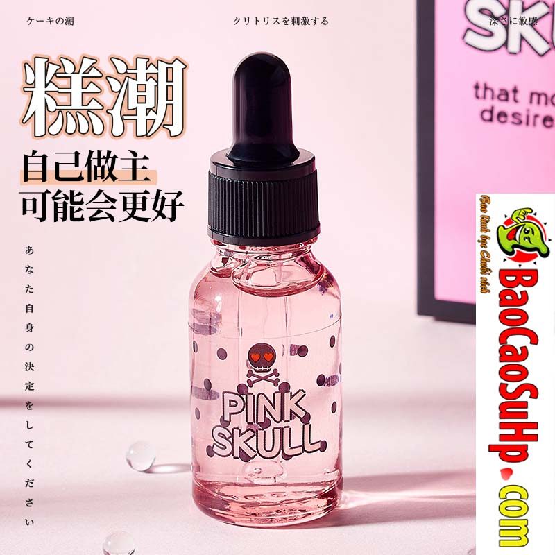 Gel bôi trơn Mizzzee Pink Skull 20ml kích thích A điểm G siêu mượt