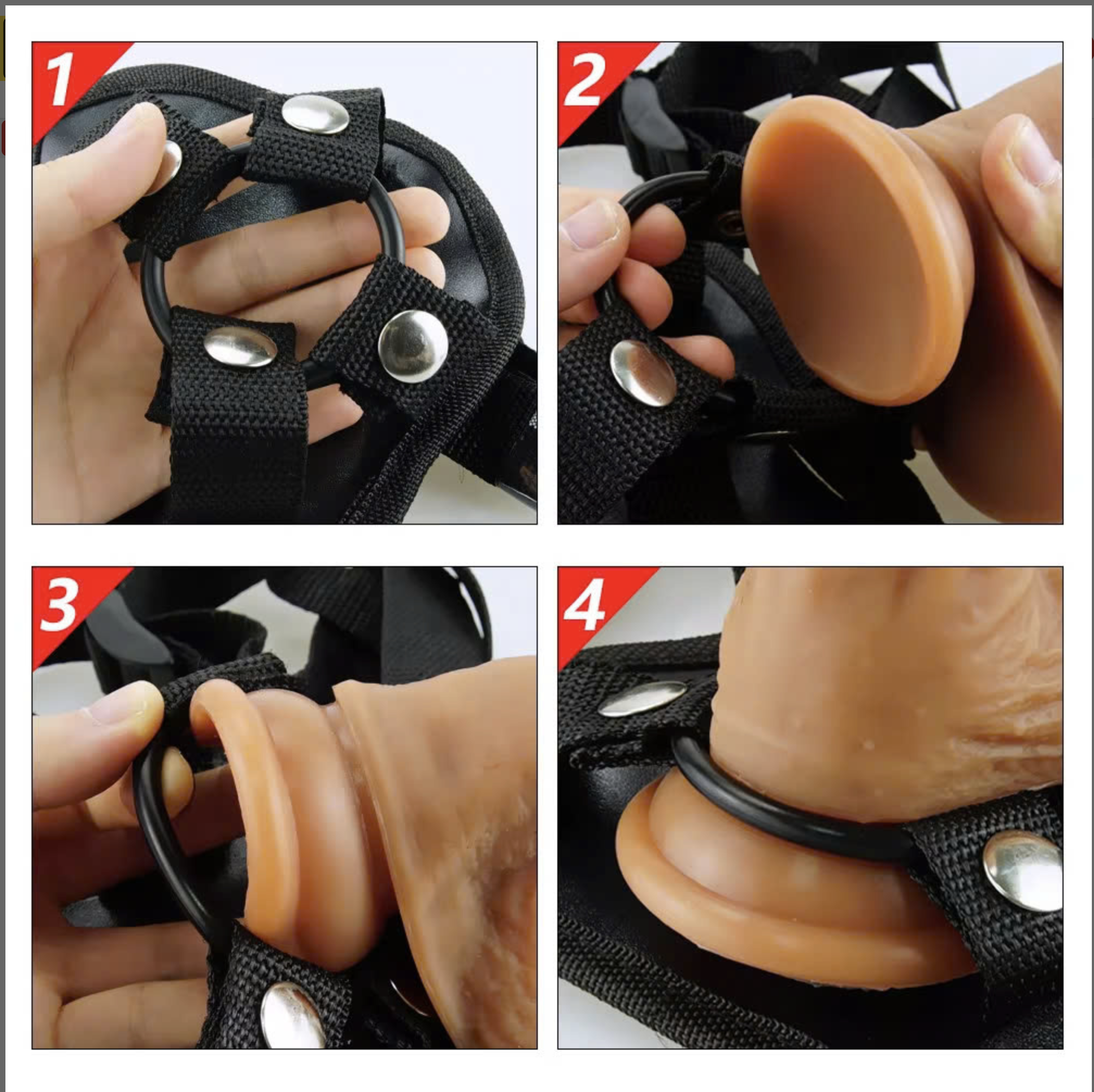 Dây Đeo Dương Vật Giả Siêu Bền, Tăng Khoái Cảm, An Toàn