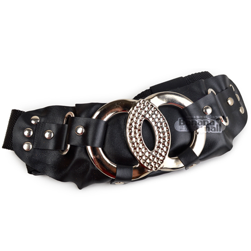 Strap-On Silicone Vibrating Dildo for Lesbians Erotic Toy