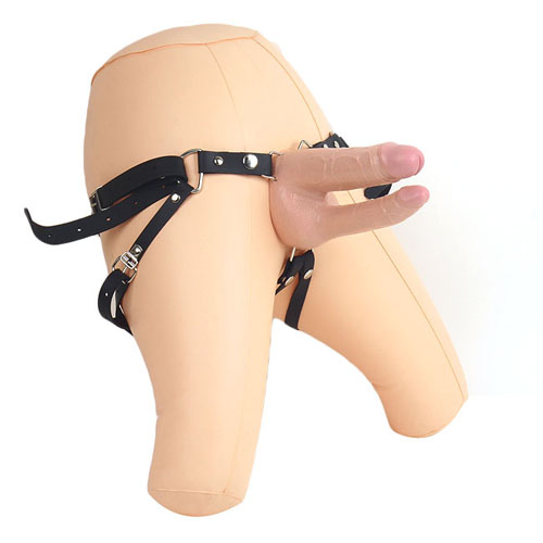 Dương vật giả rung dây đeo 2 đầu kích thích cực mạnh âm đạo hậu môn