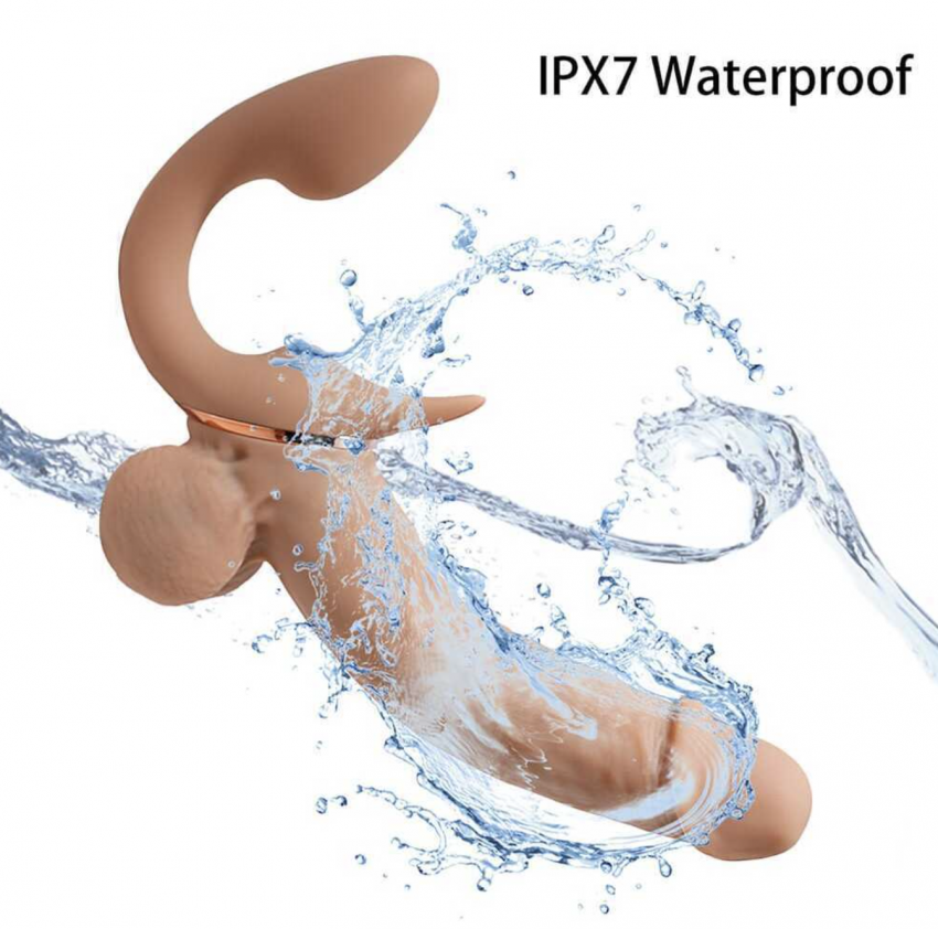 Dương Vật Silicon Thật Nhất 2 Đầu Rung Thụt - Yeain