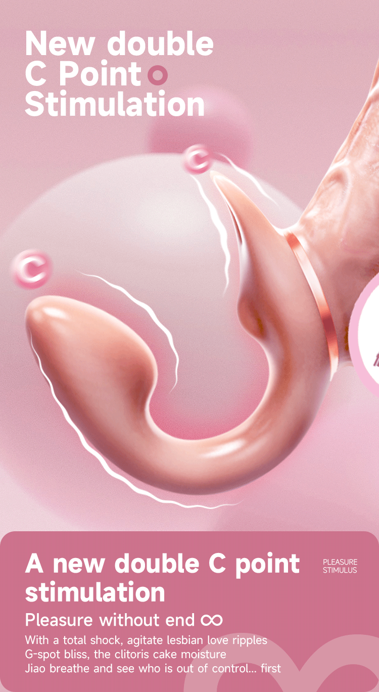 Dương Vật Silicon Thật Nhất 2 Đầu Rung Thụt - Yeain