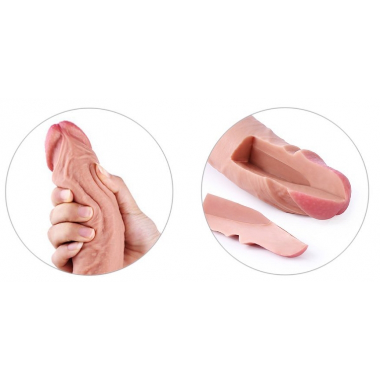 Dương Vật Giả Silicon Mềm Mịn Rung Ngoáy Ấm Áp Lovetoy