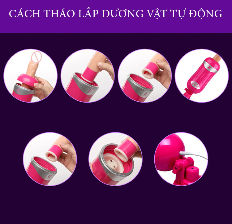 Máy Rung Thủ Dâm Tự Động Thế Hệ Mới Easy Love USA - Khoan Thần Kì