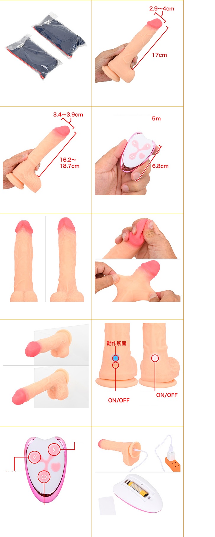 Dương Vật Giả Cao Cấp Kích Thích Điểm G Điều Khiển Từ Xa Siêu Thụt