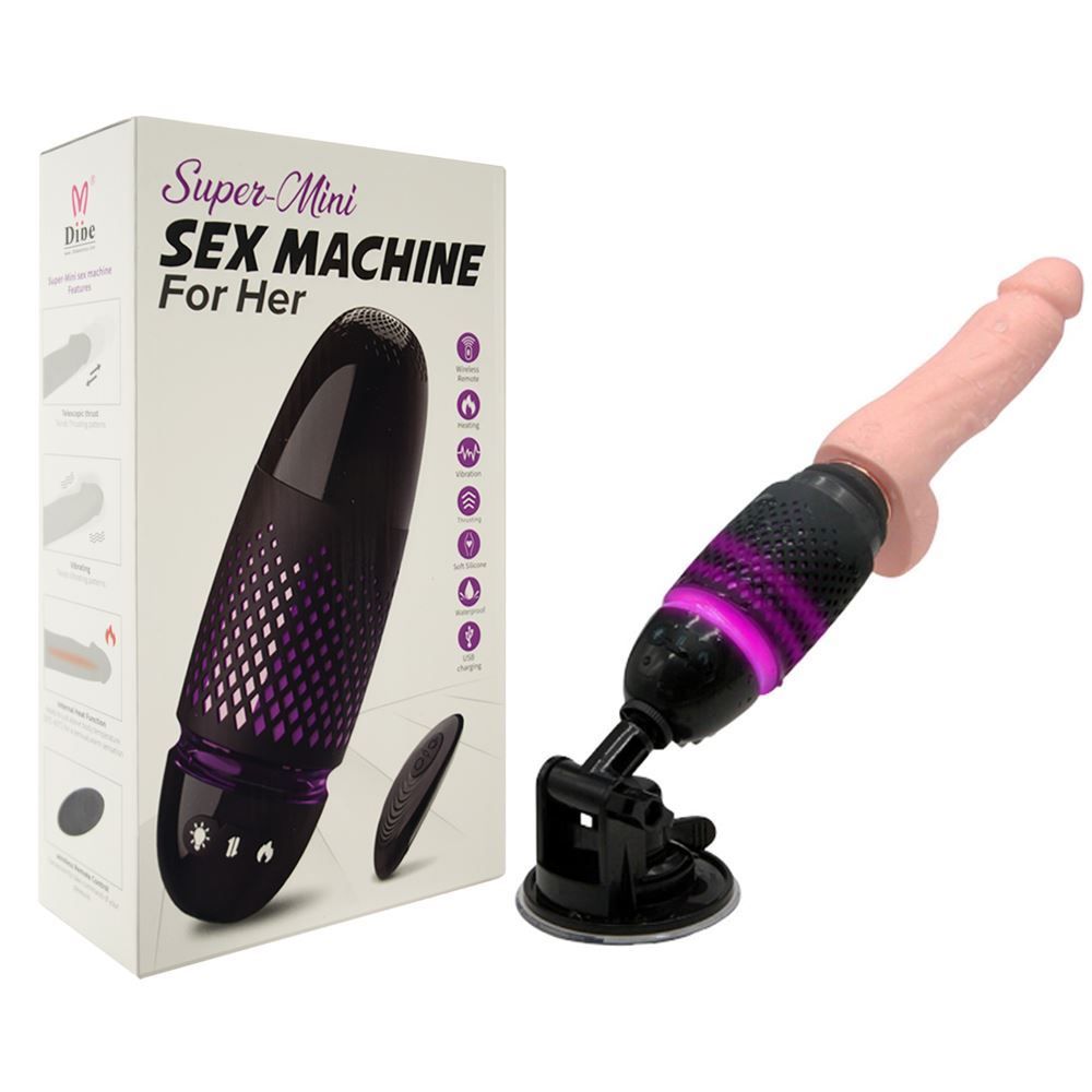 Dương Vật Giả Siêu Mạnh Tự Động Rung Thụt Điều Khiển Từ Xa