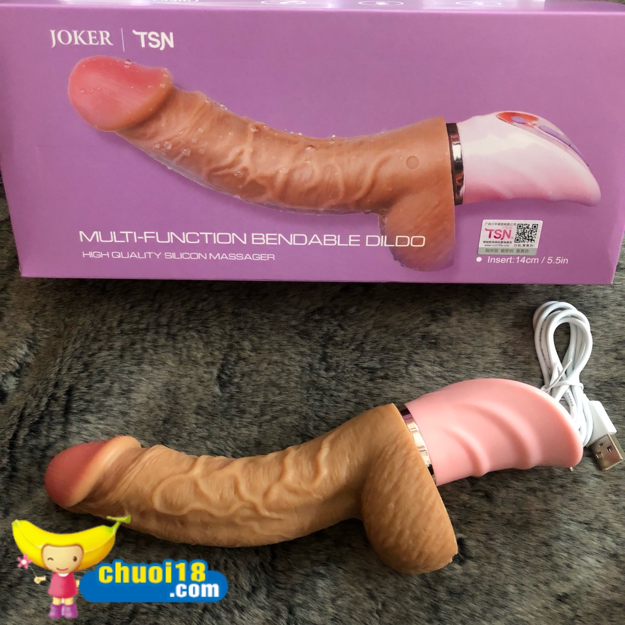 Realistic Soft Silicone 7-Mode Vibrator Flexible