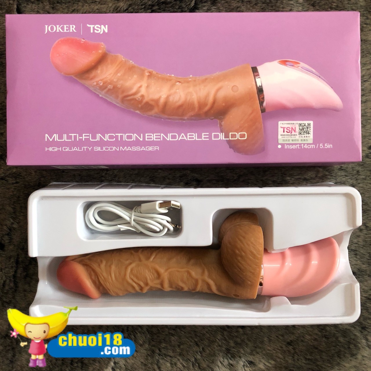 Realistic Soft Silicone 7-Mode Vibrator Flexible