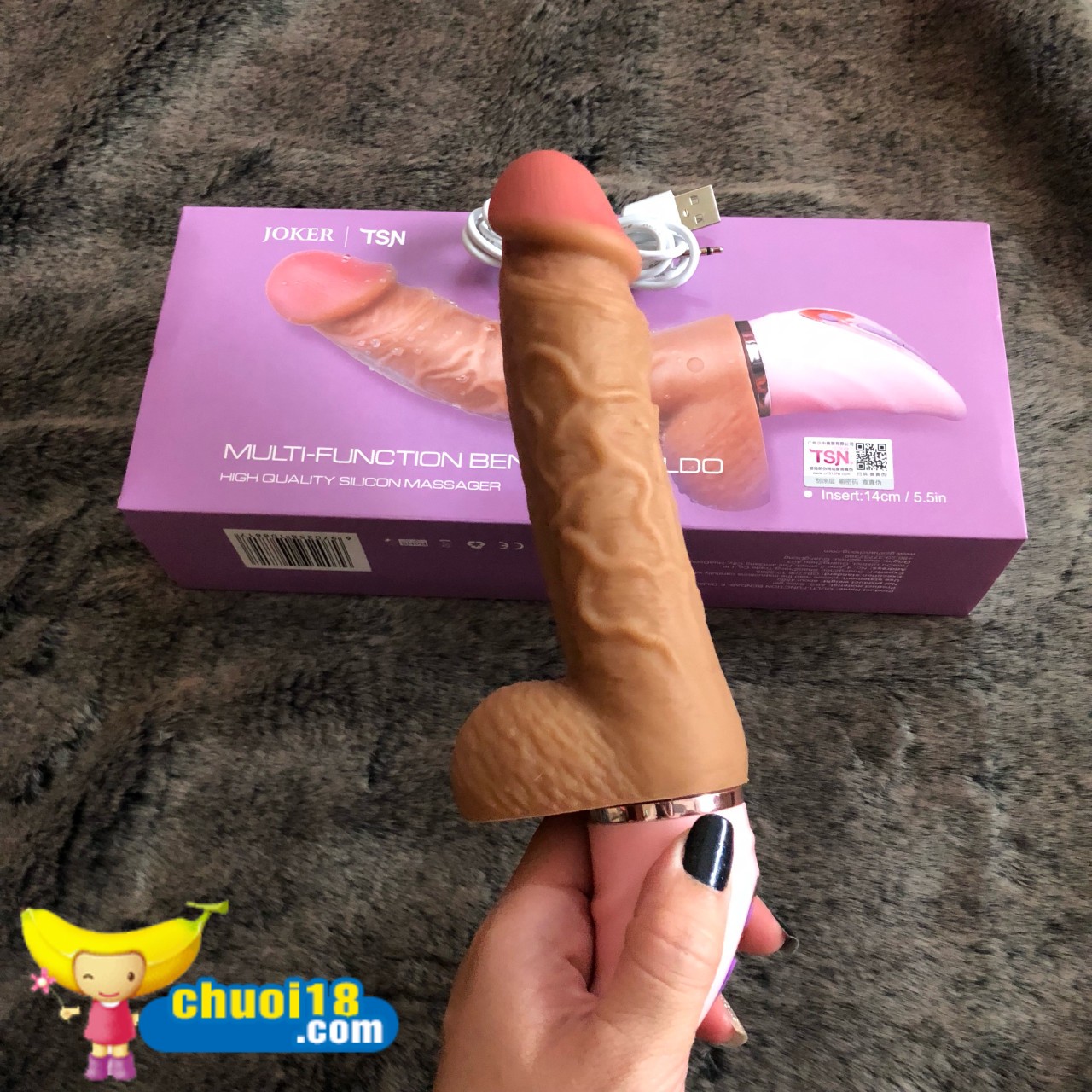 Realistic Soft Silicone 7-Mode Vibrator Flexible