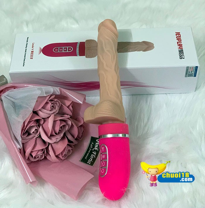 Dương Vật Giả Silicon Cao Cấp Rung Thụt Tự Động Bơm Hơi Sưởi Ấm Kích Thích Mạnh