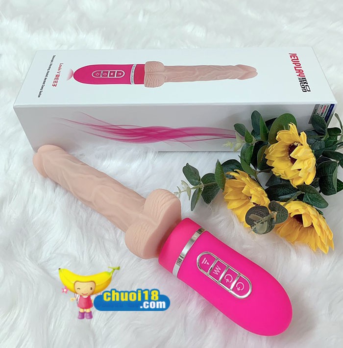 Dương Vật Giả Silicon Cao Cấp Rung Thụt Tự Động Bơm Hơi Sưởi Ấm Kích Thích Mạnh