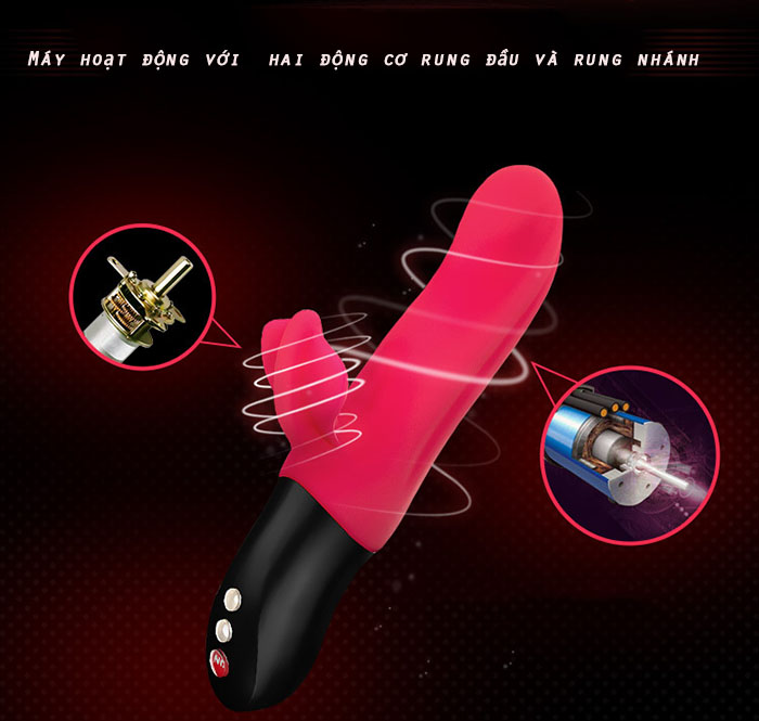 Dương vật giả rung giựt thụt siêu mạnh Fun Fusion chính hãng Đức