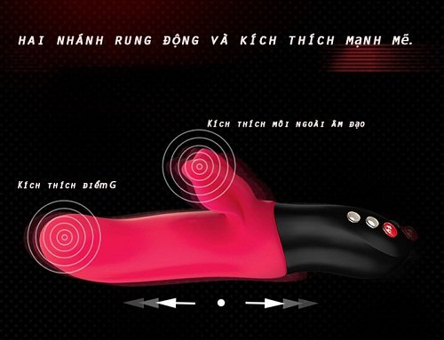 Dương vật giả rung giựt thụt siêu mạnh Fun Fusion chính hãng Đức