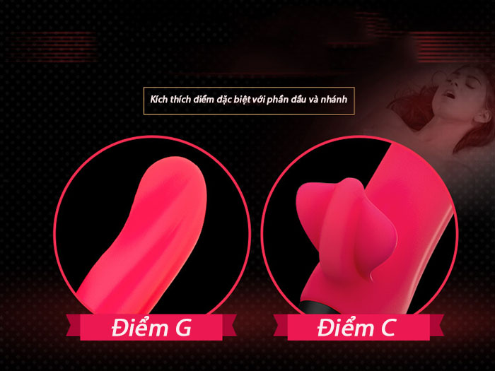 Dương vật giả rung giựt thụt siêu mạnh Fun Fusion chính hãng Đức