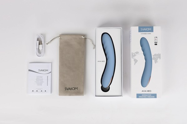 Dương Vật Giả Rung Thụt Kích Thích Điểm G Điều Khiển Điện Thoại Svakom