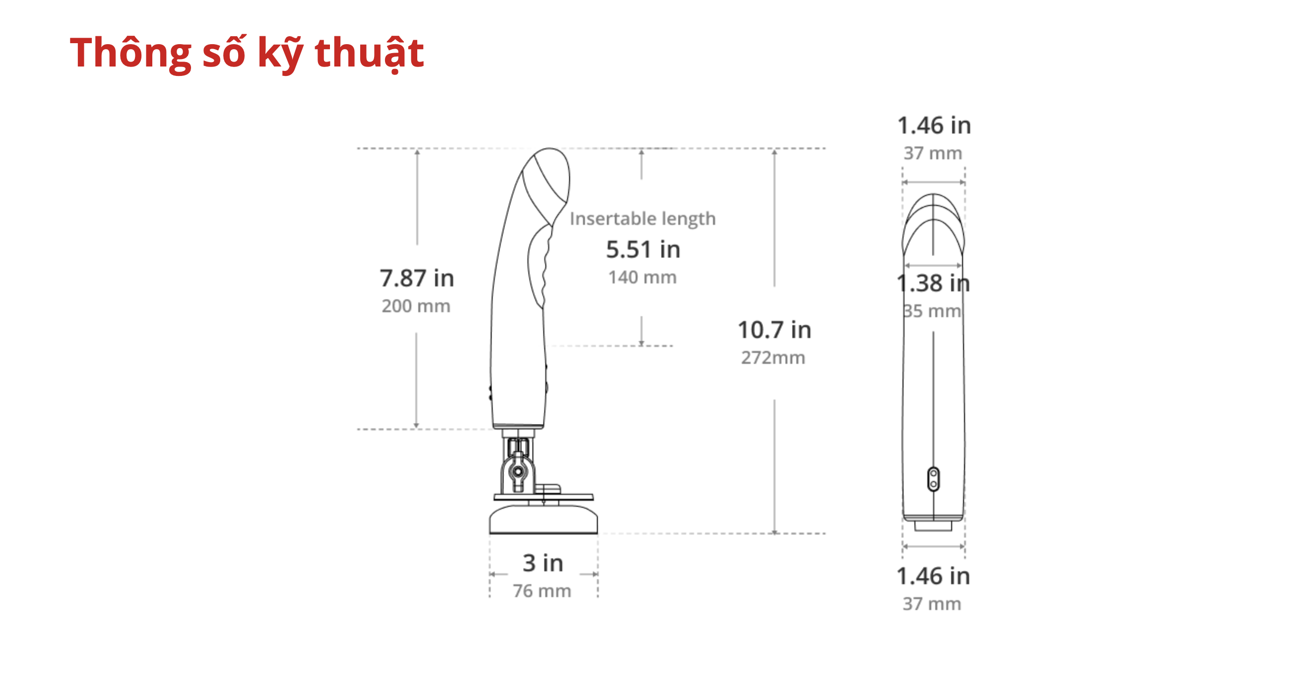 Dương Vật Giả Silicon Cao Cấp Rung Thụt Điều Khiển Qua App Từ Xa