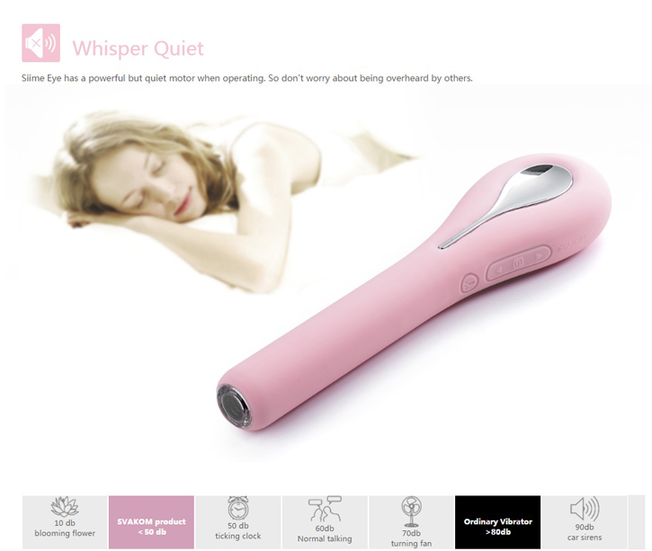 Massage Điểm G Sang Trọng Kết Nối Wifi Camera Siime Eye Svakom