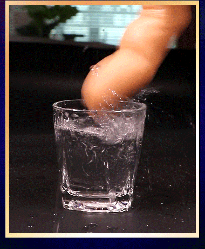 Ngón Tay Silicon Siêu Mềm Mịn Rung Móc Sưởi Ấm Hút Khách