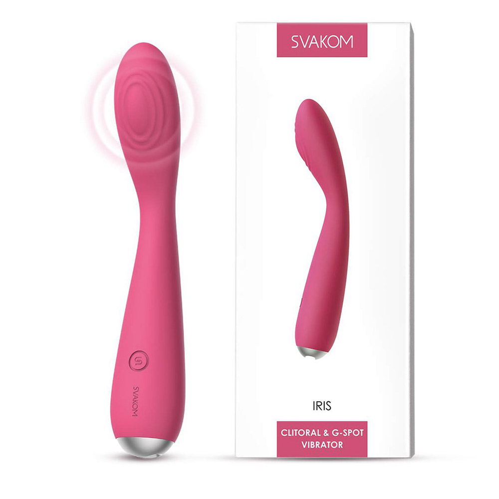 Que Rung Mini Cao Cấp Kích Thích Điểm G Cực Phê - Svakom Iris